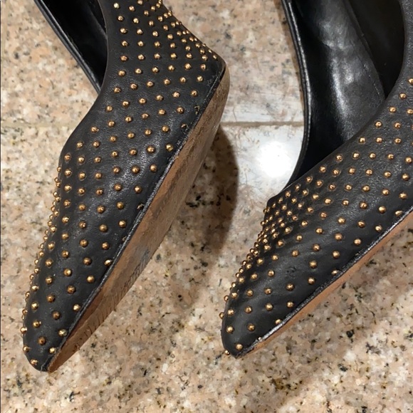 BCBG Max Azria Black heels with gold studs - Picture 6 of 14
